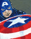 Captain America Painting
