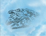 Falcon in the Clouds